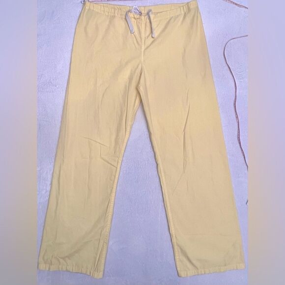 Vintage Urbane Scrubs Yellow Pants - Picture 1 of 10